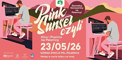 Różowy pianista na Palenicy